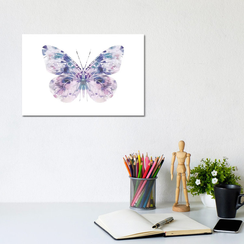 Butterfly I by Leah Straatsma - Wrapped Canvas Print, 101.6 cm H x 66.04 cm W x 3.175 cm D