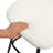 Upholstered Beige Rattan Full Back Counter Swivel Bar Stool-121091465