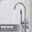 Single Handle Floor Mounted Tub Faucet-124758276
