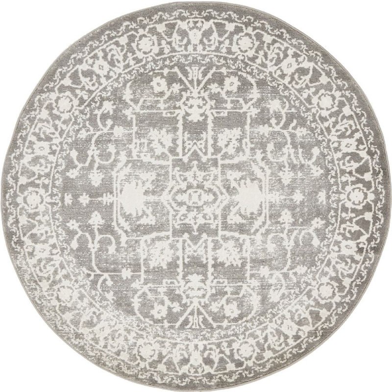 Maglione Abstract Indoor Rug, Round 6'