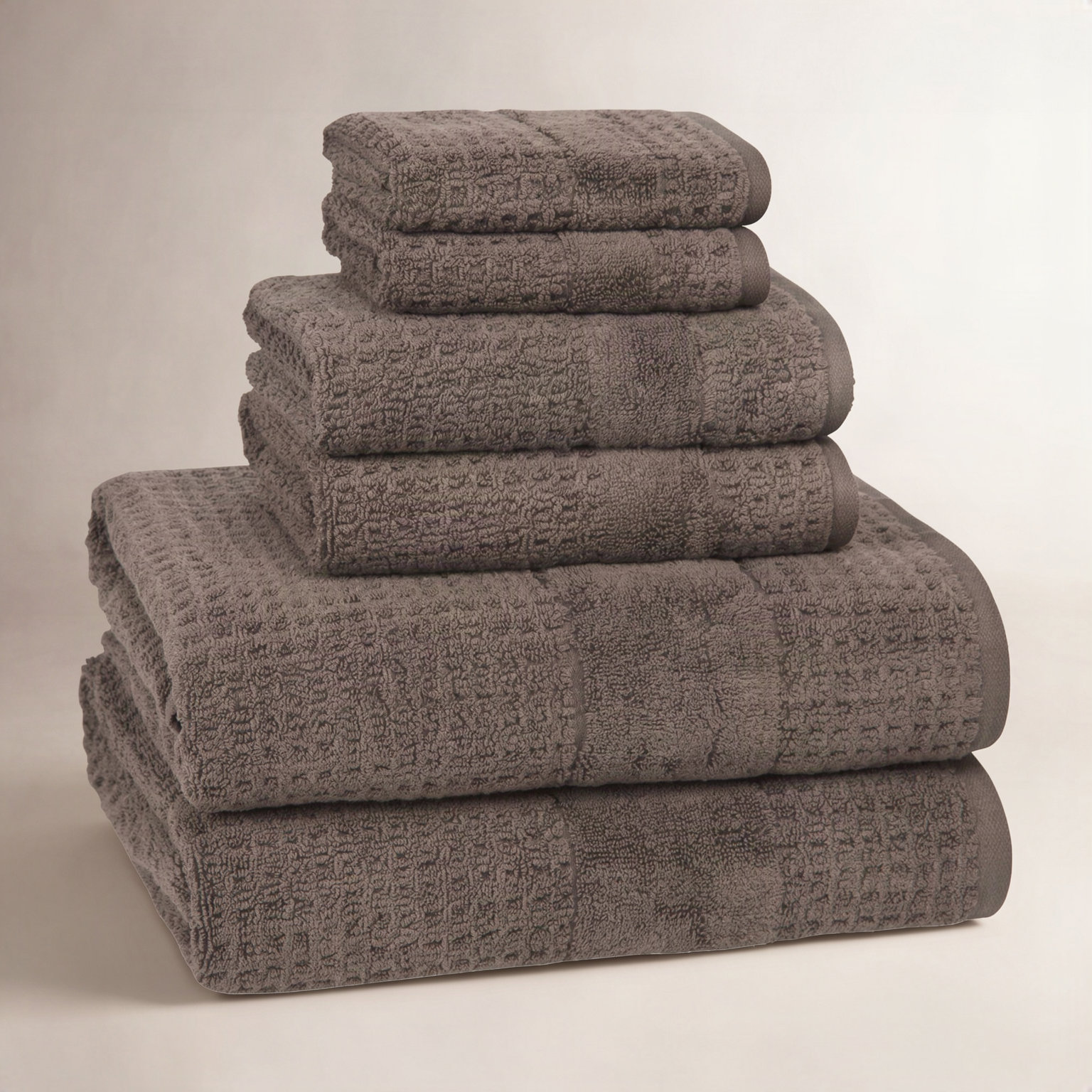 Devon 100% Cotton Mulit-Size Set, Charcoal