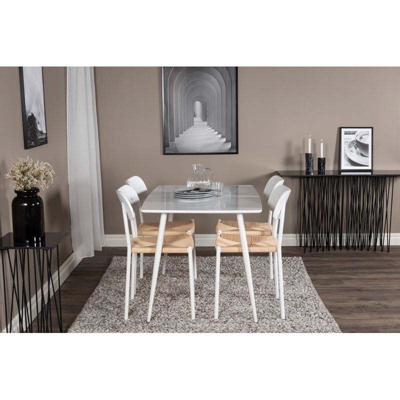 Huckaby 4 - Person Dining Set