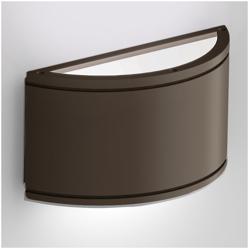 Tube Outdoor Flush Mount, Bronze