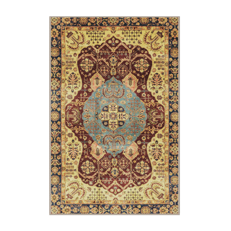 Abstract Indoor Rug, Rectangle 5' x 7'