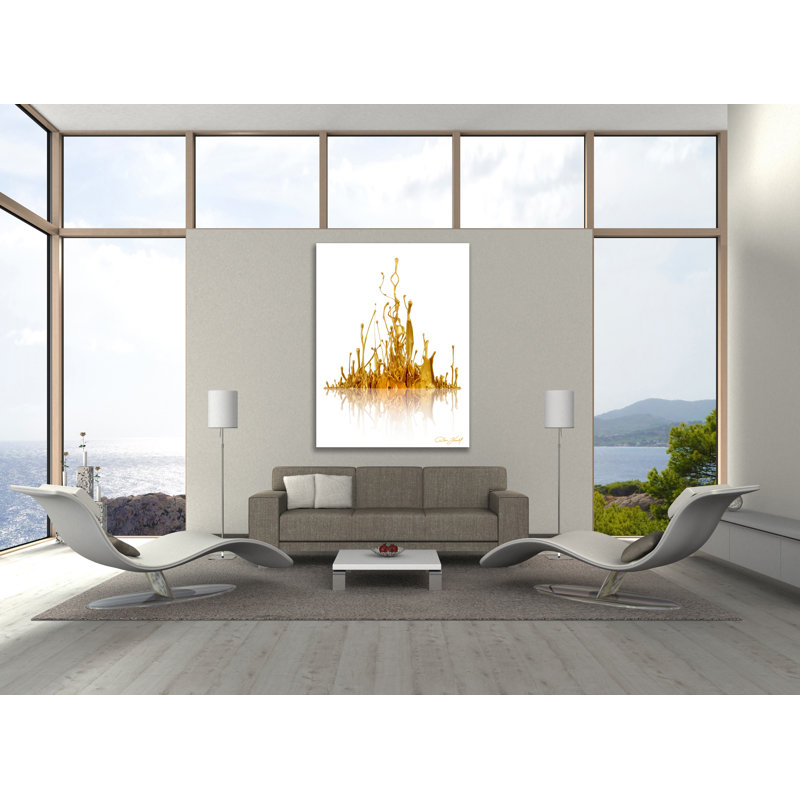 Reveling In Gold by Don Farrall - Wrapped Canvas Print, 81 cm H x 61 cm W x 4 cm D