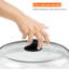 Couvercle en verre 11,5 po Bezrat-40776872