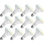 10 watts (équivalent à 65 watts), intensité variable BR30 à DEL, base CCT E26 à changement de couleur sélectionnable