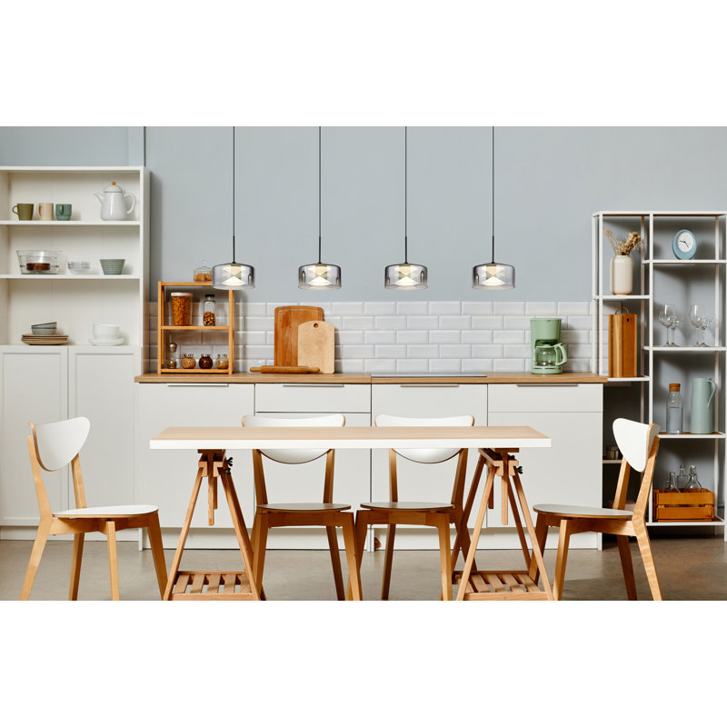 Deawn 1 - Light LED Pendant, Matt black