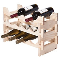 12 Bottle Floor Wine Bottle Rack