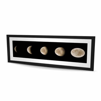 Eclipse - Reproduction spirituelle encadrée pour la décoration intérieure
