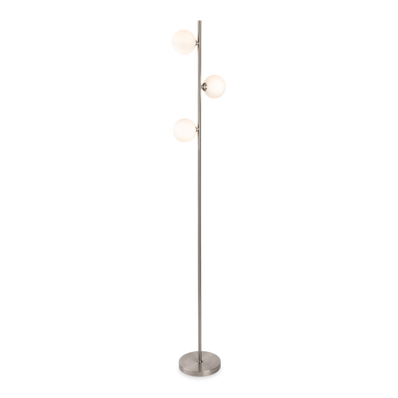 157cm Brushed Column Floor Lamp