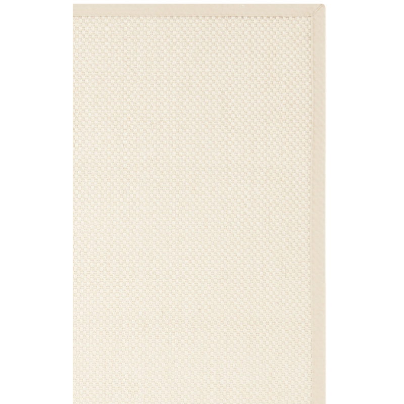 Tapis de couleur unie en fibre de sisal Chaidez, Rectangulaire 3 pi x 5 pi