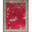 Tapis rouge antique de style art déco