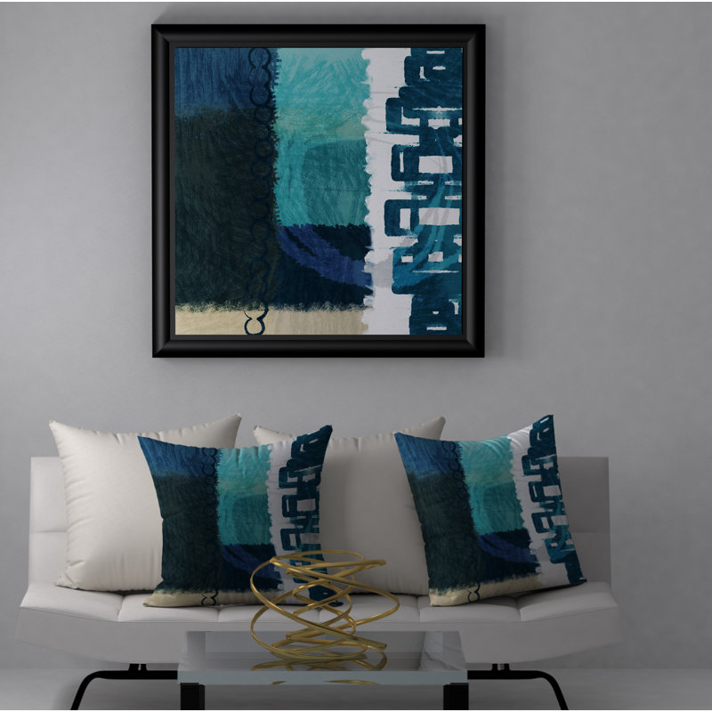Housse de coussin carrée/insert, 18 po x 18 po