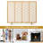 Cardentey 1 Panel Steel Fireplace Screen