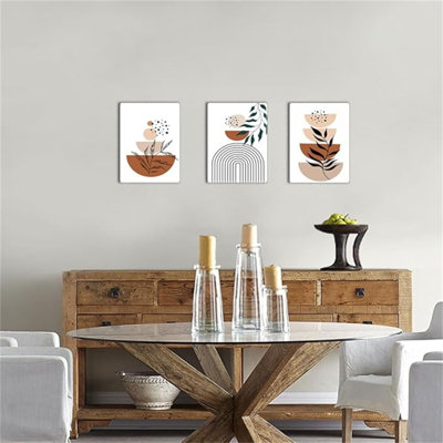 Ensemble de 3 reproductions d'art moderne Mid Century
