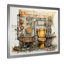 Industrial Chic Mixed Toilet - Bath & Laundry Wall Art Living Room