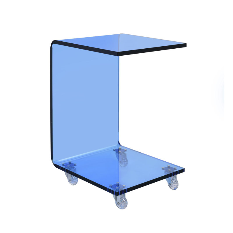 Forada End Table, Blue