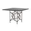 Superstone 42" Square Dining Table with Hole