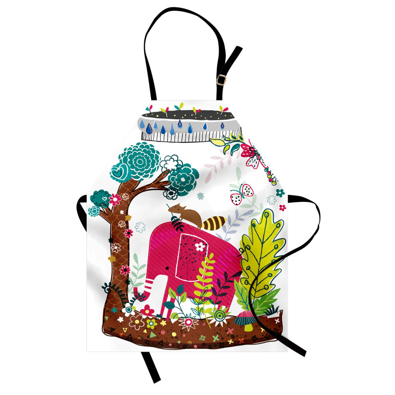 Tablier floral
