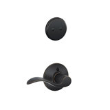 Accent Inactive Interior Lever Dummy Entry Set (Exterior Portion Sold Separately)