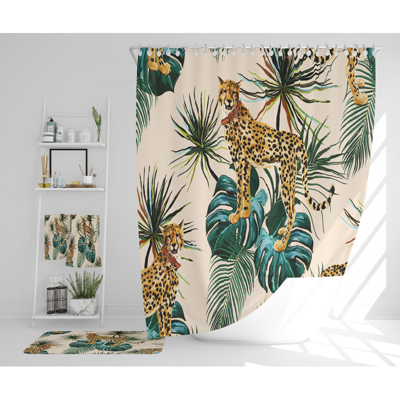 Nellee Polyester Shower Curtain Set