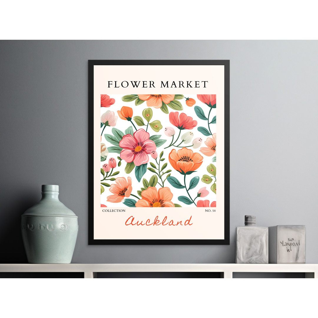 Floral Design Matte Poster