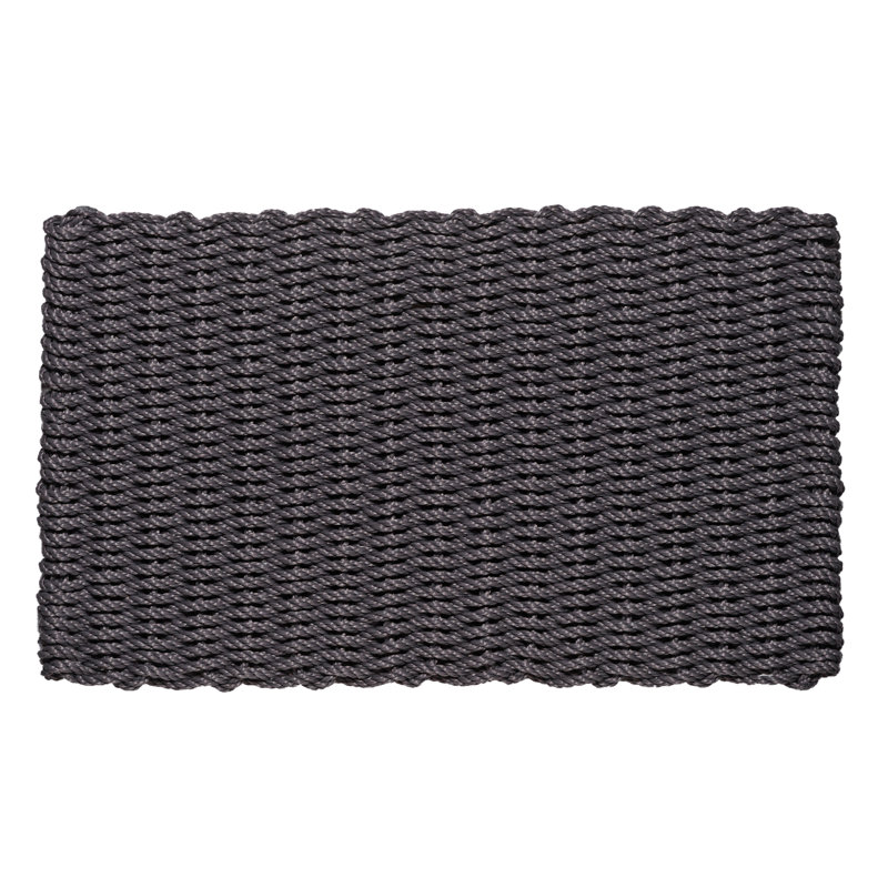 Pilibbos Doormat, Rectangle 30" x 50", Slate Gray