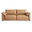 106.3"Brown Cat Scratch Resistant Modular Sofa Couch-130030751