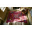 Antique Art Deco Small Scatter Size Wool Rug