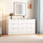 Commode en bois avec 9 tiroirs pour la chambre à coucher-282371736