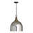 Independent 1 - Light Dark Pewter/Brown Single Pendant-439730669