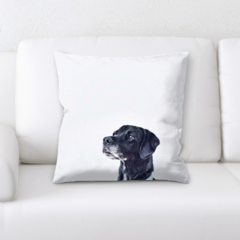 Microsuede Reversible Throw Pillow