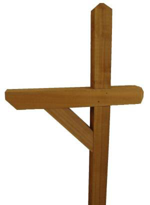 81'' H Standard Post