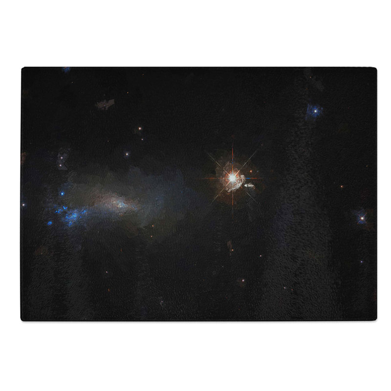 Tempered Glass out of Space Vol.4 Chopping Board, 39 cm W x 28.5 cm L