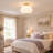 Aurevane 1-Light Dimmable Double Layer Acrylic Flower Flush Mount Ceiling Light