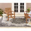 Tapis intérieur / extérieur gris / noir Nicole Miller-27887479