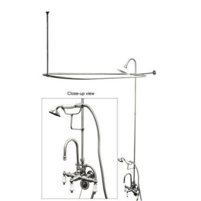 Vintage Volume Complete Shower System with Rough-in Valve -  Elements of Design, EDK2141PL