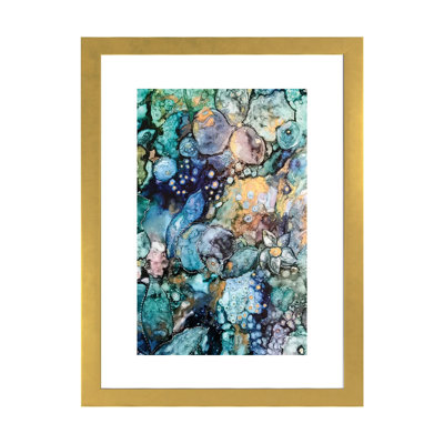 «Earth Abstract» par Mishel Schwartz - reproduction