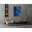 Moshi Banana Leaf In Blue Print by Tim Klein