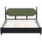 Selenia Elegant Solid Wood Platform Bed with Upholstered Headboard-1671884834-1671884832