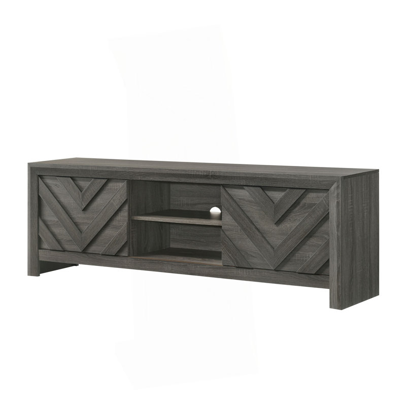 Meuble télé 1pc, Gris