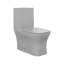 Toilette carrée une pièce à double chasse Concorde en gris mat 1,1 / 1,6 gallon Concorde-1135972608-1125190072