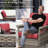 2 Piece Patio Swivel Rocker Chairs With 5-inch Armrest, Gray/red, Thick Cushion - 360 Rotation, Rocking Stability, High Back, Comfortable Ergonomic Lumbar Support Weather-, Generous Seating Space,