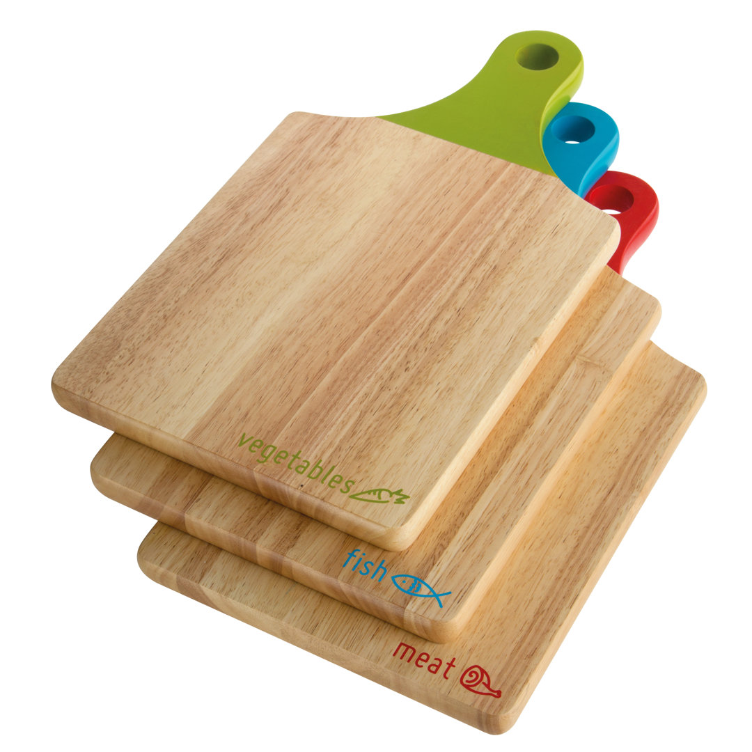 Icon Paddle Rubber Wood Chopping Board