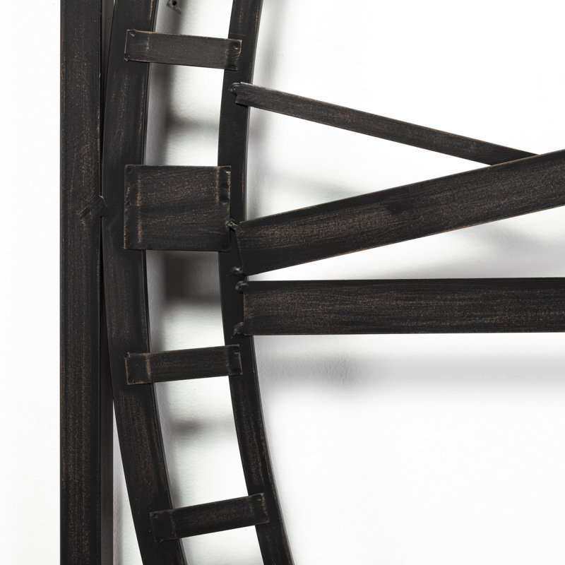 Trent Austin Design® Hardage 60" Round and Square Industrial Style Wall ...