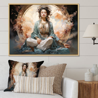 Art asiatique, bodhisattva Grace I - impression