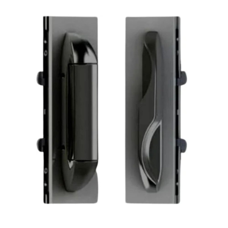 Plaque de poussée coulissante Interlock Intuition, Noir