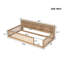 Lit en bois avec armoires de rangement et ports USB-1431131090