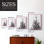 Disco Christmas Tree I, reproduction encadrée - bois massif-1136070852